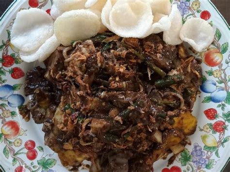 Daftar Harga Menu Delivery Rujak Cingur Gado Gado Dan Tahu Tek Kedai