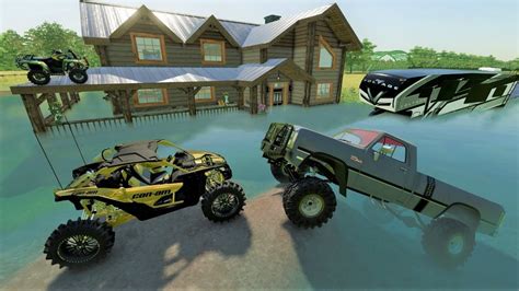 Our House And Camper Are Flooded And Destroyed Farming Simulator 22