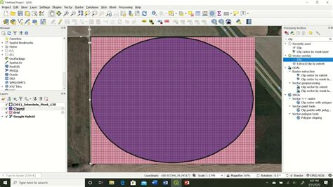 Qgis Grid Creation And Zonal Statistics Youtube