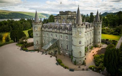 Inveraray Castle Aerial Print | C Rankin Photography