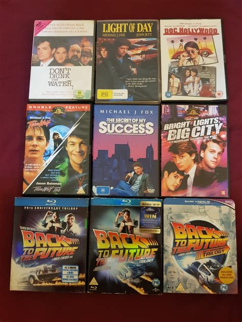 Back To The Future Trilogy Blu Ray Boxset And Rare Movies From The