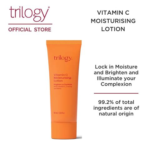 Trilogy Vitamin C Moisturizing Lotion 50ml Shopee Singapore