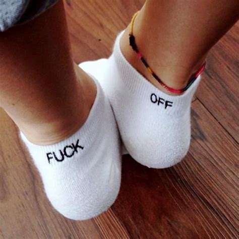 Fuck Off Socks GEEKYGET