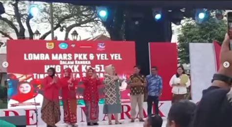 Pkk Kecamatan Tembalang Juara Lomba Paduan Suara Mars Pkk Tingkat