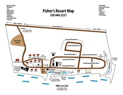 Mille Lacs Lake Resorts: Fisher's Resort, Voted Best Launch in MN