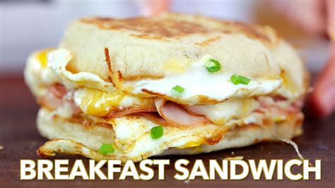 The Best Breakfast Sandwich One Pan Breakfast Natashas Kitchen Youtube