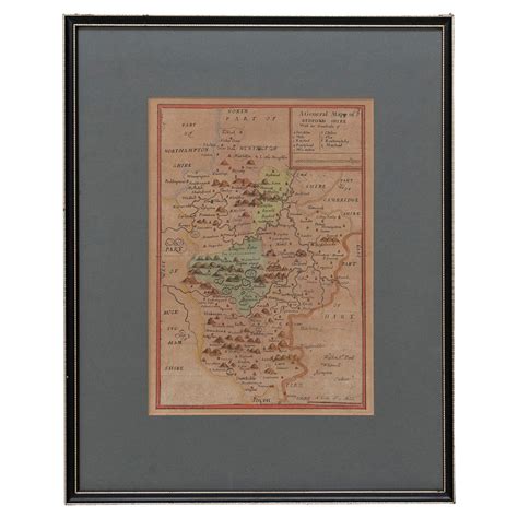 Map Bedfordshire Williamschmollinger Dunstable Priory Woburn Abbey