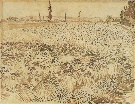 Wheat Field, 1888 - Vincent van Gogh - WikiArt.org