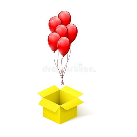 Open Yellow T Box Vector Illustration With Flat Design Isolated On