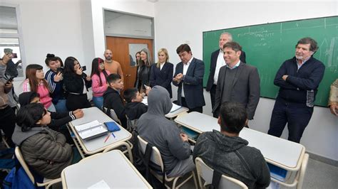 Kicillof La Educaci N Volvi A Ser Una Prioridad En La Provincia De