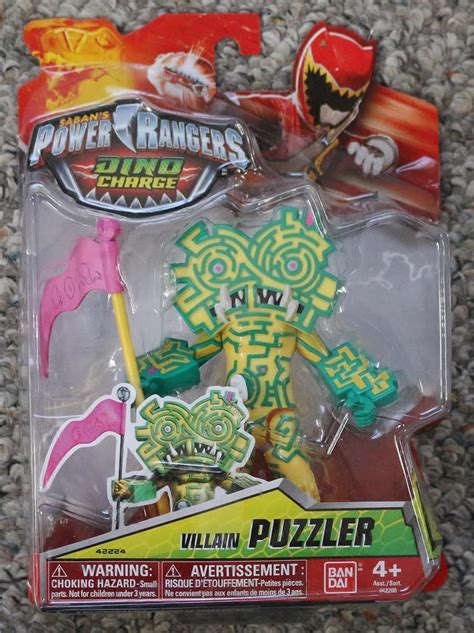 Power Rangers Dino Charge Villain Puzzler 5 Inch Action Figure New