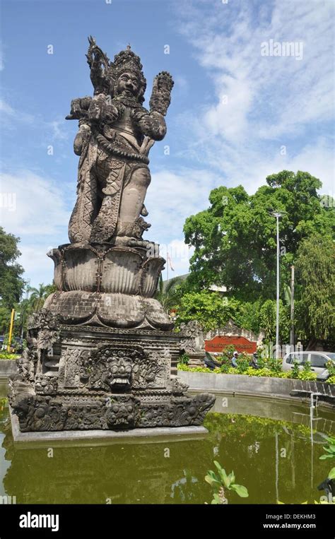 Denpasar Bali Indonesia The Patung Catur Muka Four Faces Statue