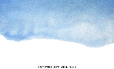 Abstract Blue Watercolor Gradient Background On Stock Photo 2111776214 ...