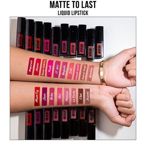 Buy Nykaa Matte To Last Transferproof Liquid Lipstick Online