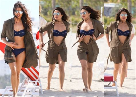 Priyanka Chopra Is Beating The Heat On Miami Beach And The Pictures Are