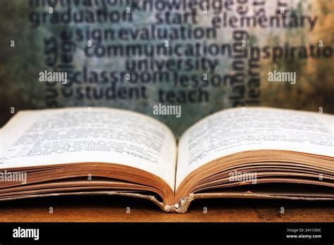 learn concept book stock photo alamy