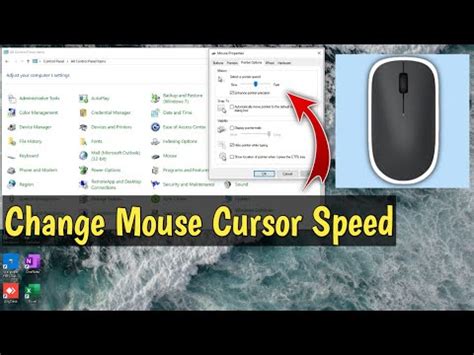 How To Change Mouse Cursor Speed Windows 10 YouTube