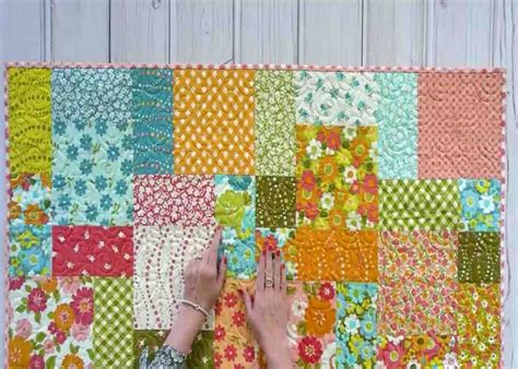 Easy Layer Cake Loop Quilt For Beginners