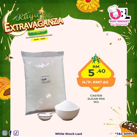 Caster Sugar Pxx 1kg Shopee Malaysia