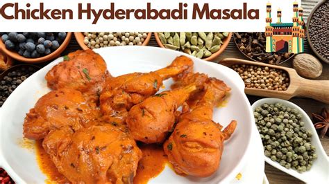 Super Easy Method Chicken Hyderabadi Masala Gravy Hyderabadi Chicken