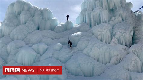 Klimatske Promene Seljani Prave Ledene Kule Od Metara Na Himalajima