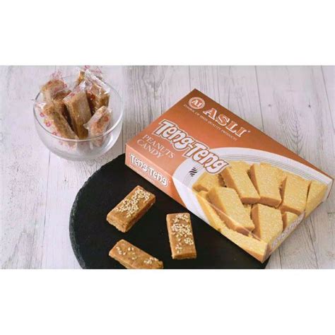 jual ak  asli teng teng peanut candy kue asli teng teng siantar kue