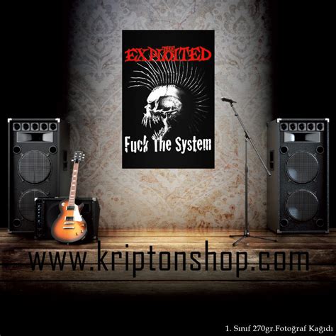 Exploited Fuck The System Poster