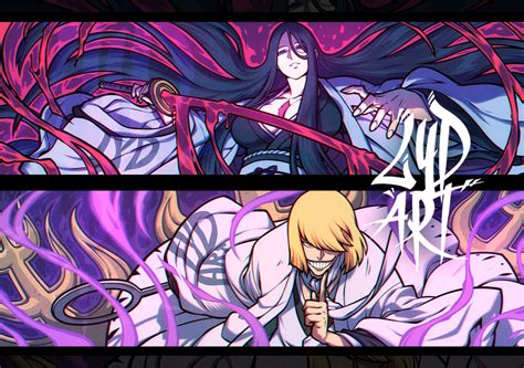 Wallpaper : Bleach, Hirako Shinji, Unohana Retsu, bankai, MCLO, mclloyd