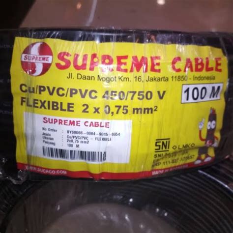 Jual Kabel Supreme Nyyhy Nymhy X Serabut M Hitam Putih Isi