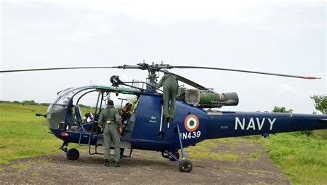 Indian Navys Chetak Chopper Crash Lands At Rajali Base In Tamil Nadu Crew Safe Latest News