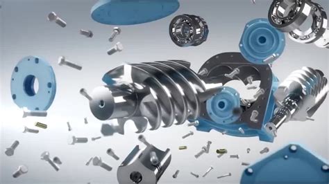 Engineering Universe on LinkedIn: Screw Compressor Working Animation 👍🏻