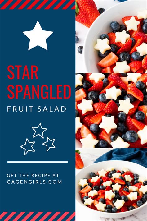 Star Spangled Fruit Salad - Gagen girls