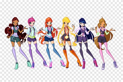 Bloom Musa Stella Tecna Winx Club Musim 5 Lainnya Televisi Lain