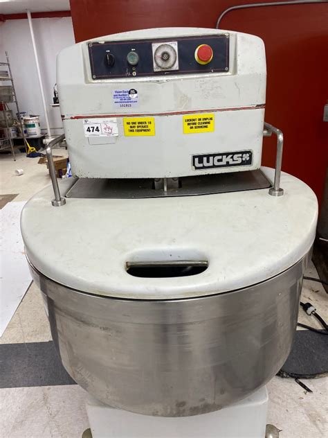 Used Lucks Sm Single Speed High Volume Dough Mixer