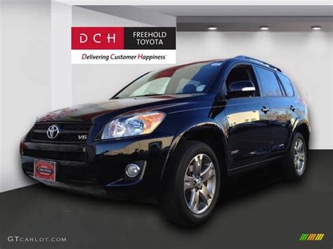 2010 Black Toyota Rav4 Sport V6 4wd 75021560 Car