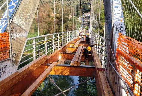 Tivoli Proseguono A Ritmo Serrato I Lavori Di Sistemazione Del Ponte