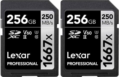 Lexar Professional 1667x SDXC UHS II Cards General Pro