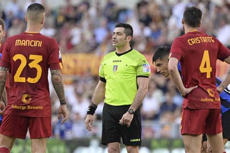 Roma Inter La Moviola Dei Quotidiani Manca Un Rigore Maresca Bocciato