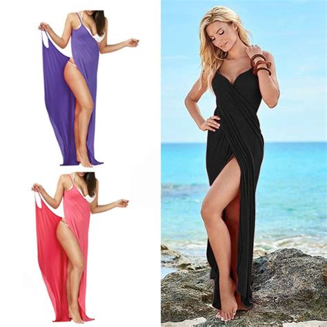 Plus Size Pareo Beach Cover Up Wrap Dress Bikini Swimsuit Bathing Suit Cover Ups Robe De Plage