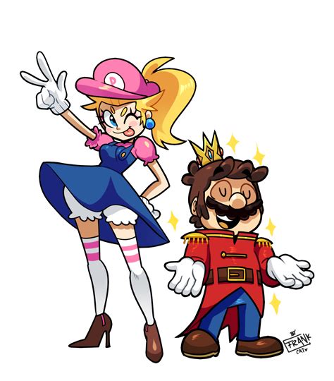 Peach Bros And Prince Mario By Yoselinfrankcat On Deviantart Super