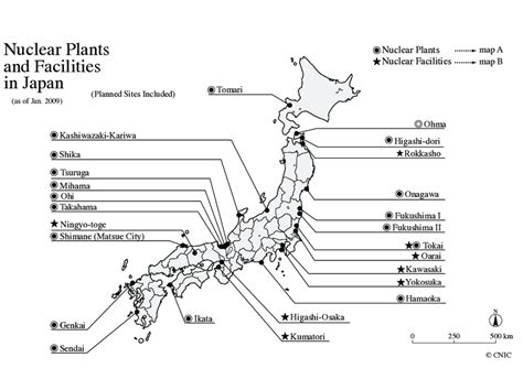 Nuclear Plants And Facilities In Japan Download Scientific Diagram