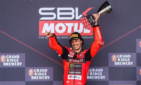 Rookie Nicolo Bulega Wins Historic Maiden Win WorldSBK INDIA In F1