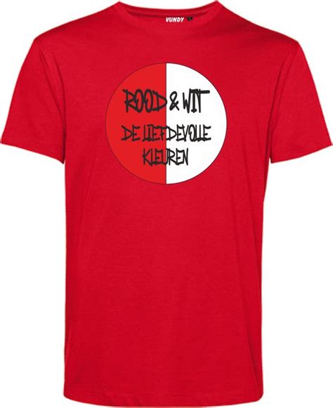 T Shirt Rood Wit De Liefdevolle Kleuren Antwerp Fc Artikelen