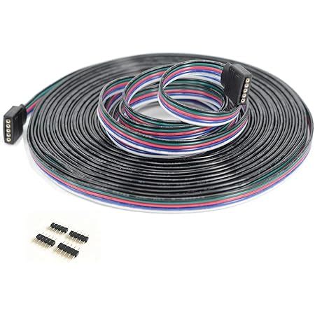 Cavo Di Prolunga Di 10 M Per LED RGB 5 Pin Cavo A Cinque Poli RGBW