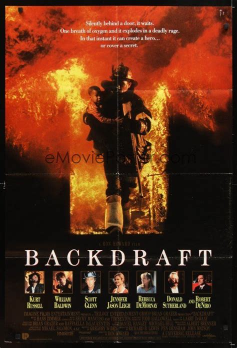 Backdraft 1991 Backdraft Movie Poster Backdraft Movie Movie Posters