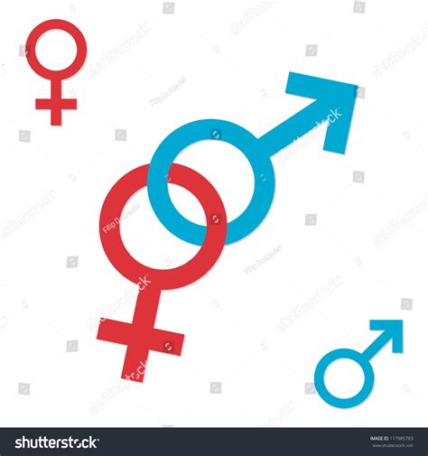 Men And Women Vector Sex Symbols 117985783 Shutterstock