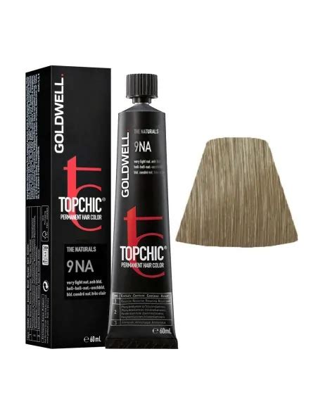 Goldwell Topchic 9NA Rubio Ceniza Natural Muy Claro Coserty