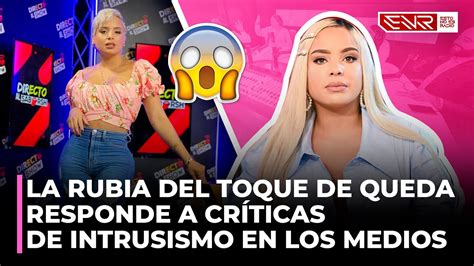 La Rubia Del Toque De Queda Se Desahoga En Esto No Es Radio Show Youtube