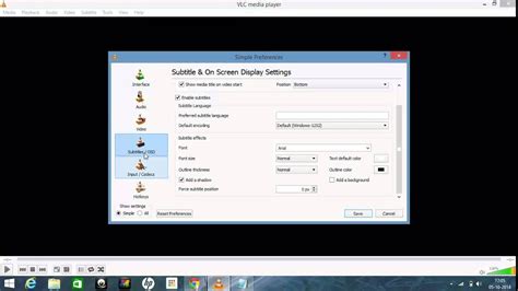How To Change Subtitle Position In Vlc Media Player Youtube