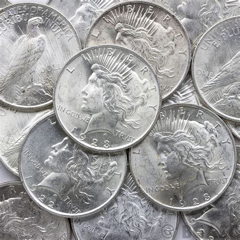 Buy Uncirculated Peace Silver Dollar Coins - Peace Dollars (1921-1935 ...